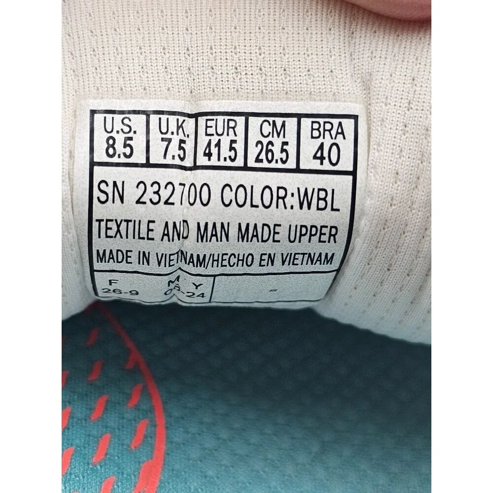 Skechers Men's White & Aqua Arch Fit 2 Athletic Running Sneakers Size 8.5 2904 - Picture 9 of 16